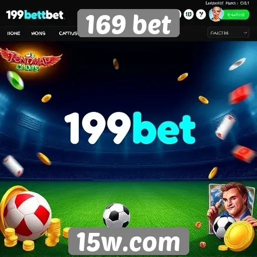 Variedade de jogos disponíveis na plataforma 169 bet